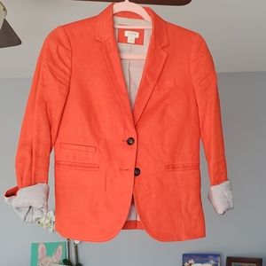 Linen blazer by JCrew
